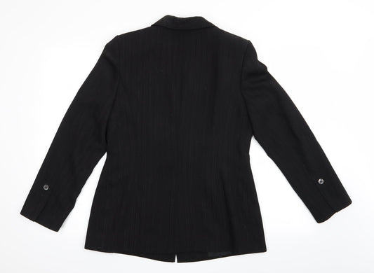 Womens UK Size 12 Wallis Black Jacket
