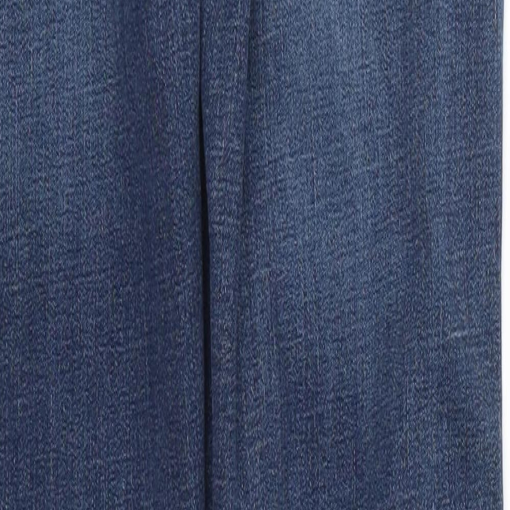 H&M Mens Blue Denim Straight Jeans Size 31 L34 in