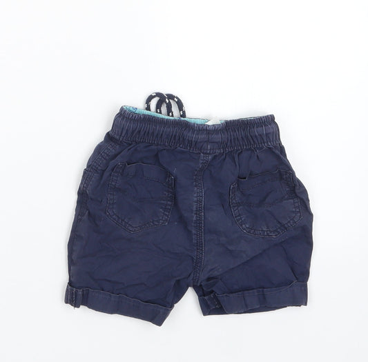 George Blue Cropped Trousers Size 12-18 Months