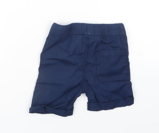 H&M Boys Blue Cropped Trousers Size 2 Years