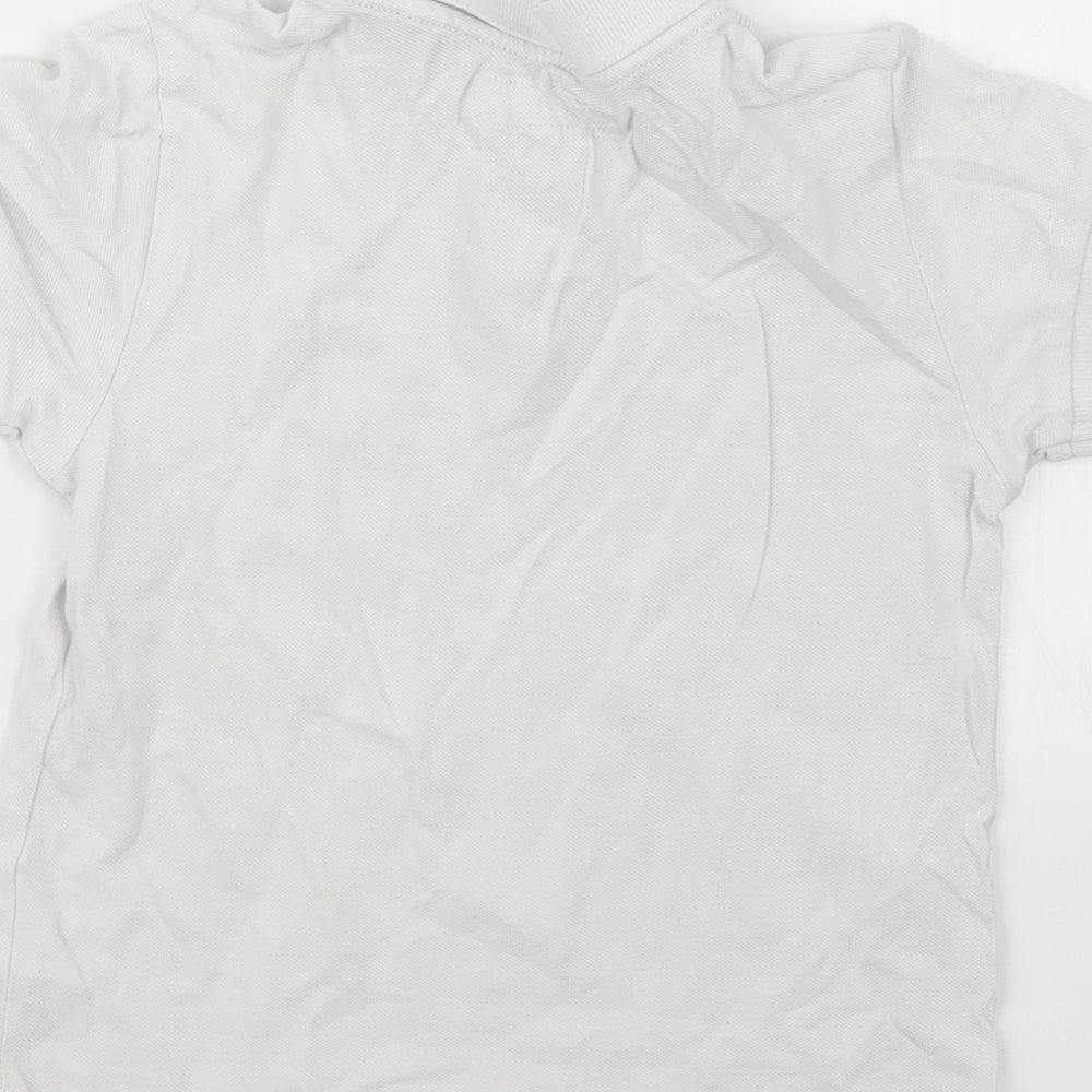 H&M Boys White Basic Polo Size 5-6 Years