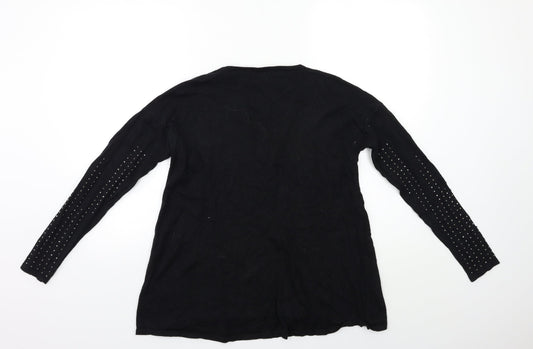 Womens UK Size 6 NEXT Black Pullover Jumper