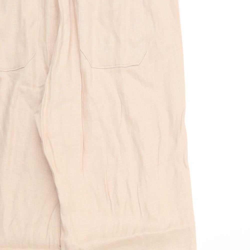 Preworn Womens Pink Trousers Size 12 L28 in