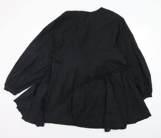 H&M Womens Black Fit & Flare Size XS