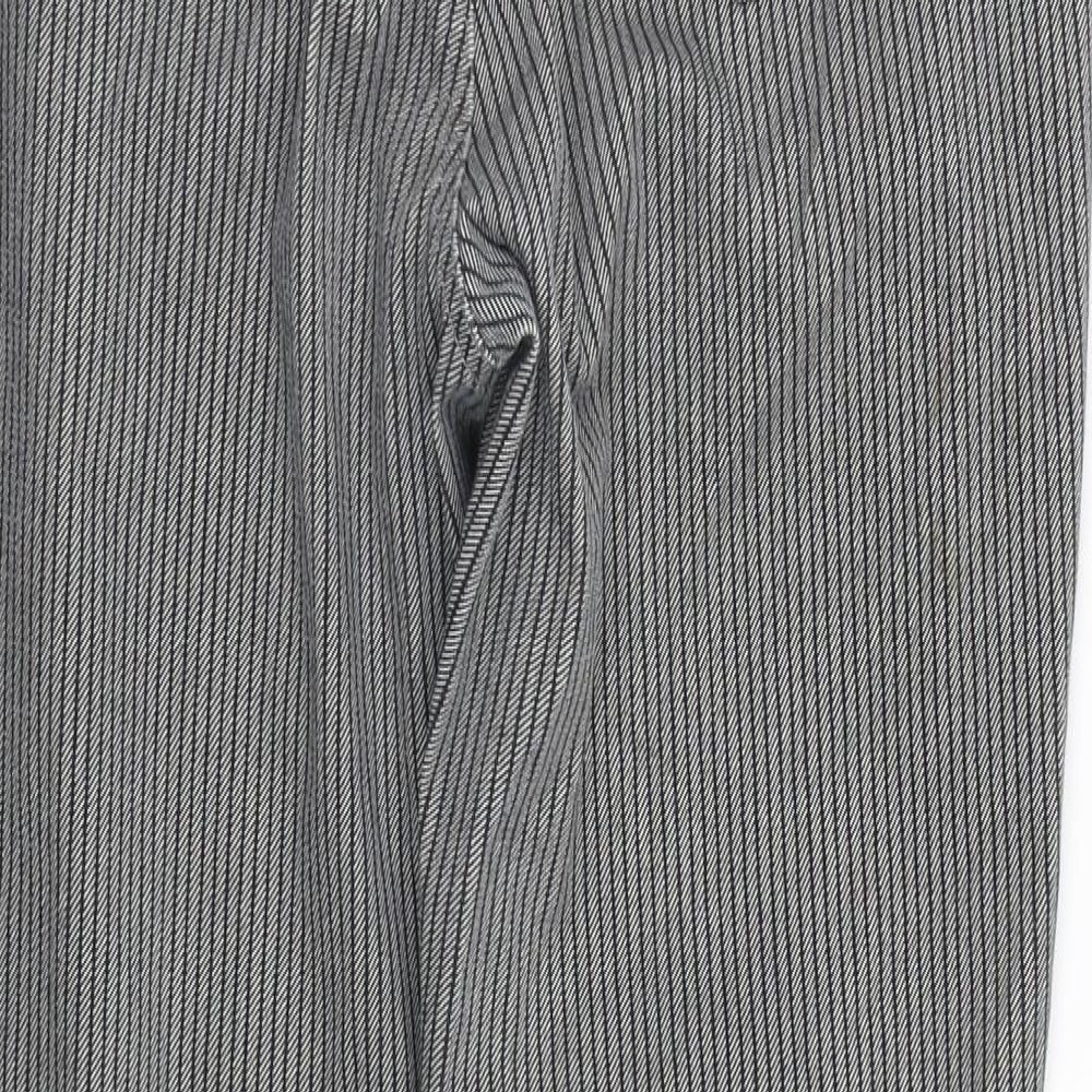 Womens UK Size S Preworn Regular Fit Jegging Multicoloured Trousers