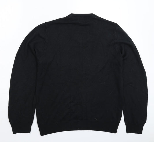 Womens UK Size M Marks and Spencer Black Pullover Jumper