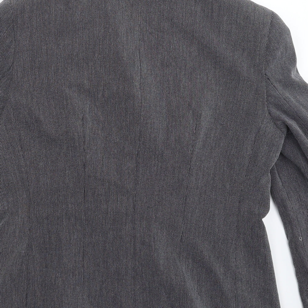 Marks and Spencer Womens Blue Spotted Jacket Blazer Size 12