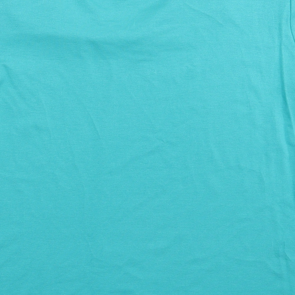 Dorisstreich Womens Green Basic T-Shirt Size 12