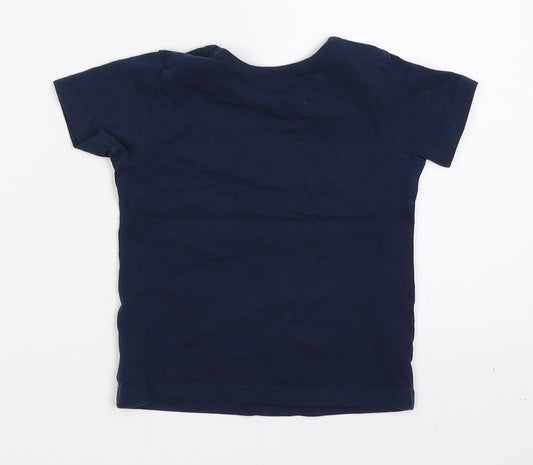 George Boys Blue Basic T-Shirt Size 6-9 Months