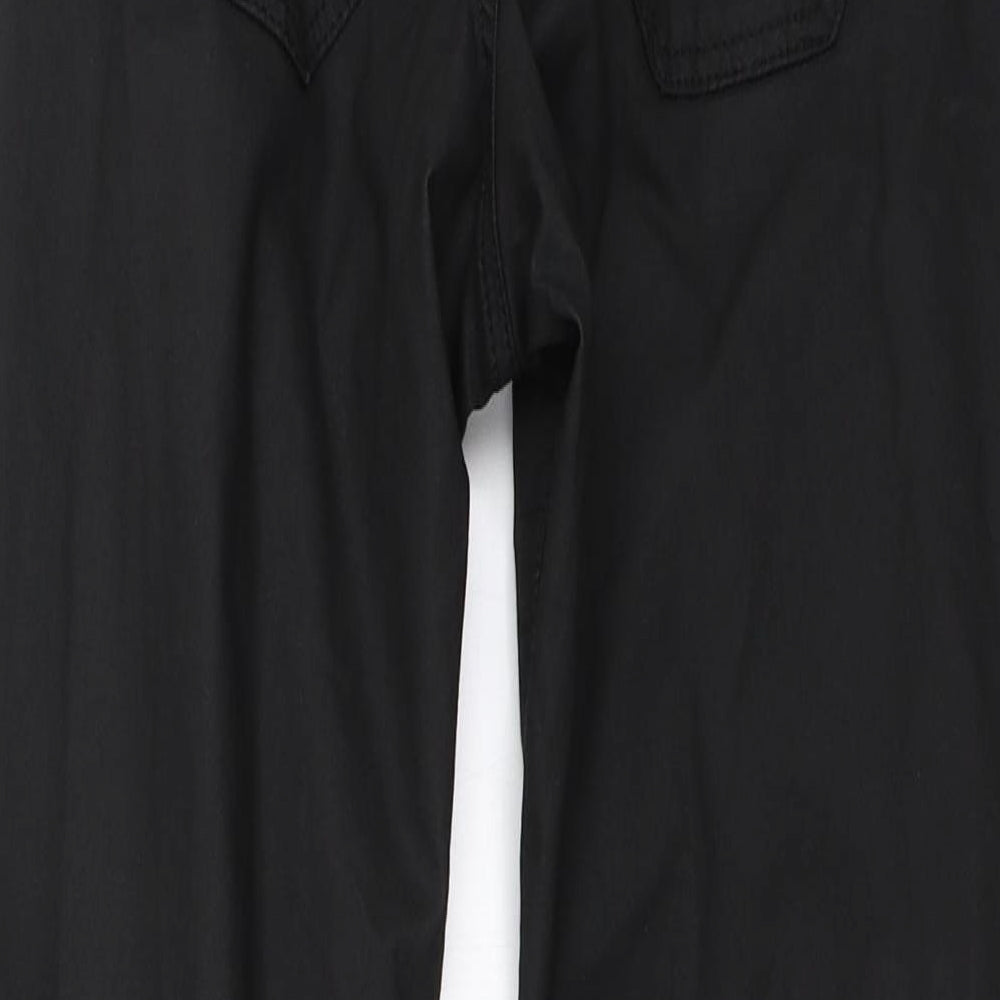 Topshop Womens Black Skinny Jeans Size 28 in L32 in