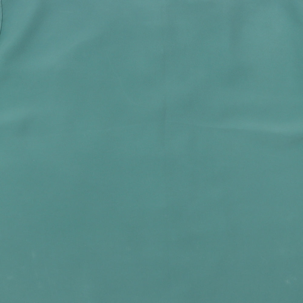 Womens UK Size 18 Amari Green Basic Blouse