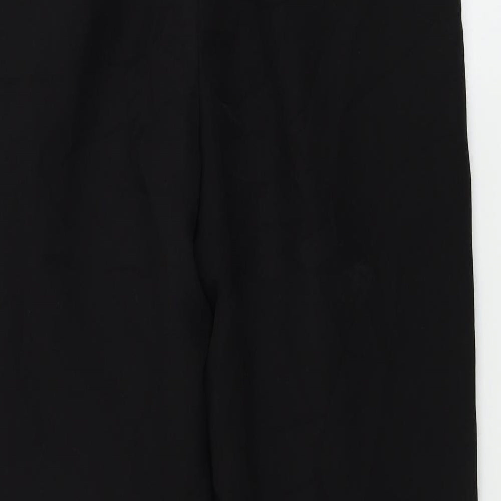 New Look Womens Black Trousers Size 8 L24 in