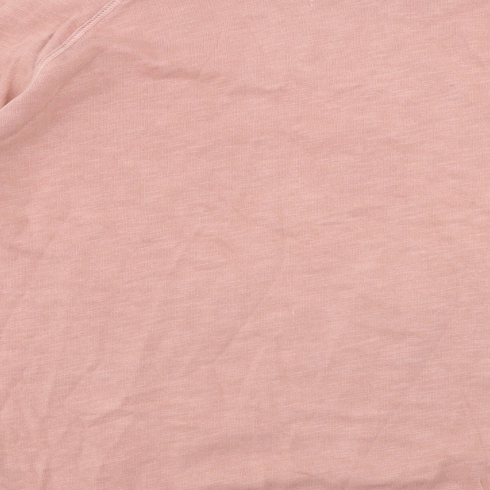 Womens UK Size L Easy Pink Pullover Jumper