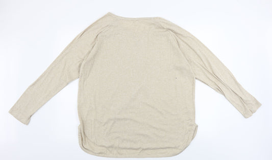 Popyoung Womens Beige Pullover Jumper Size 3XL