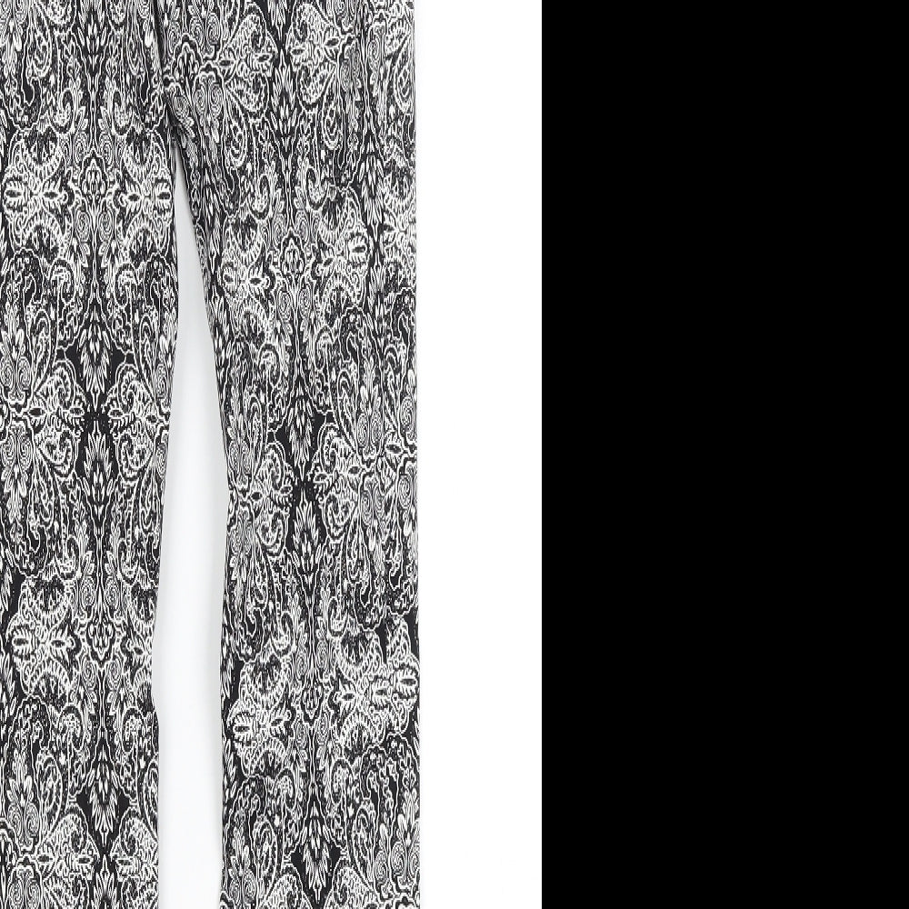 Womens UK Size 6 Atmosphere Regular Fit Black Trousers