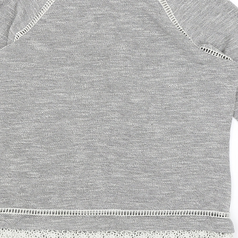 Womens UK Size 10 TU Grey Pullover Jumper