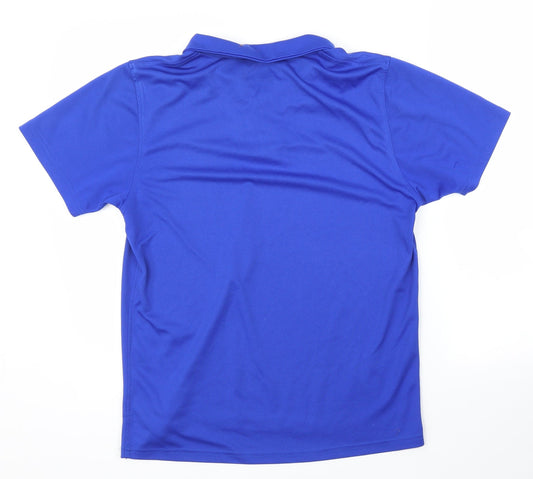 Preworn Mens Blue Basic Polo Size M