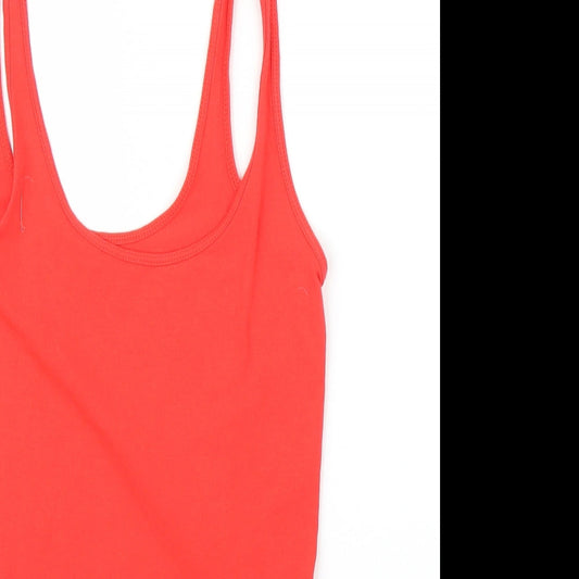 Primark Womens Red Basic Tank Size 8