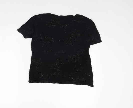 Bonmarché Womens Black Basic Blouse Size S