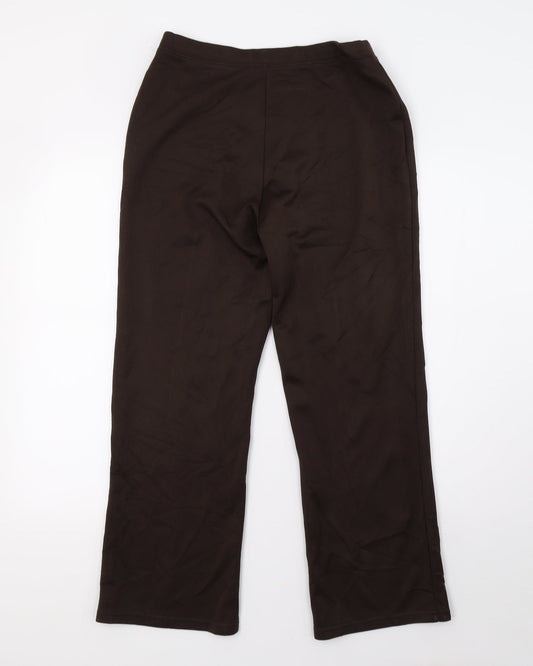 Classics Womens Brown Trousers Size 10 L28 in
