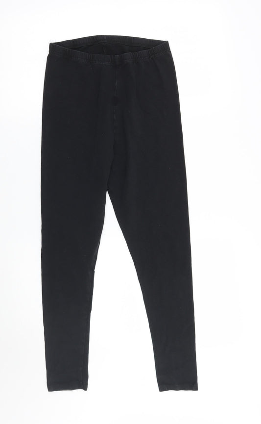 Blooming Marvellous Womens Black Capri Leggings Size 10 L24 in