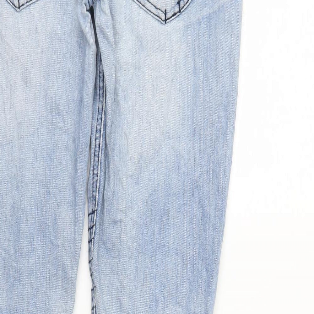 Sisters point Womens Blue Denim Straight Jeans Size M L29 in
