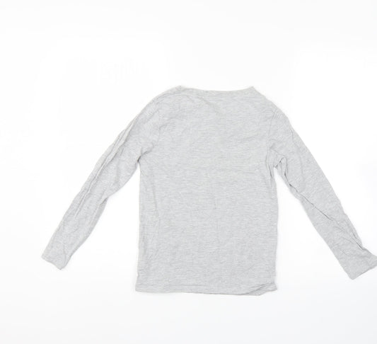 NEXT Girls Grey Pullover Jumper Size 10 Years
