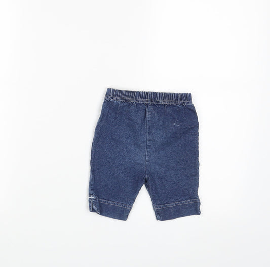 George Baby Blue Jogger Trousers Size 12 Months