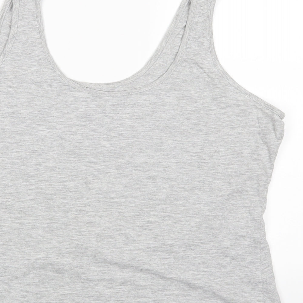 Primark Womens Grey Top Pyjama Top Size M