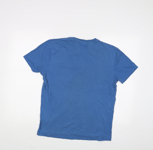 Topman Mens Blue T-Shirt Size S