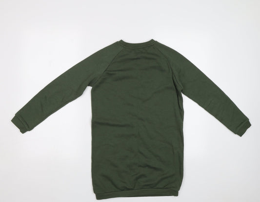 Primark Girls Green Pullover Sweatshirt Size 10-11 Years
