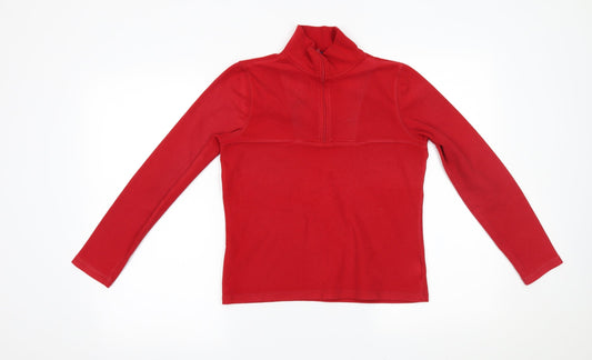 Womens UK Size XS Gap Red Pullover Sweatshirt