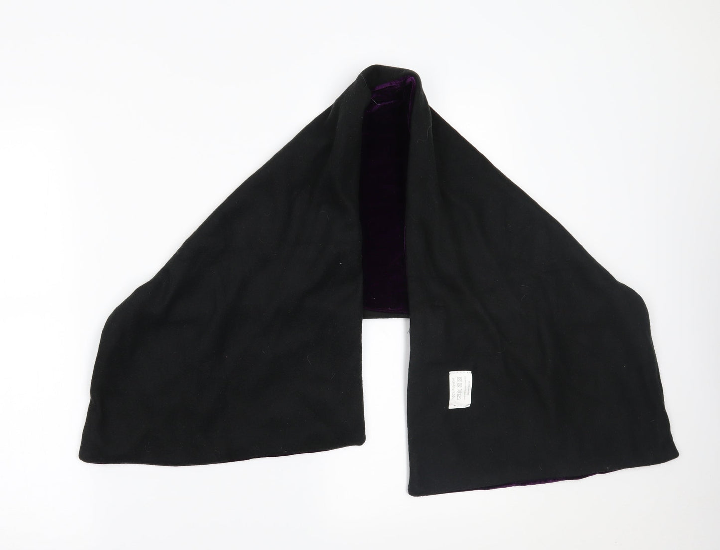 Preworn Womens Black Scarf