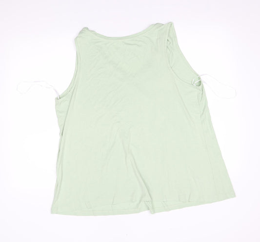 Womens UK Size XL BPC Green Basic Blouse