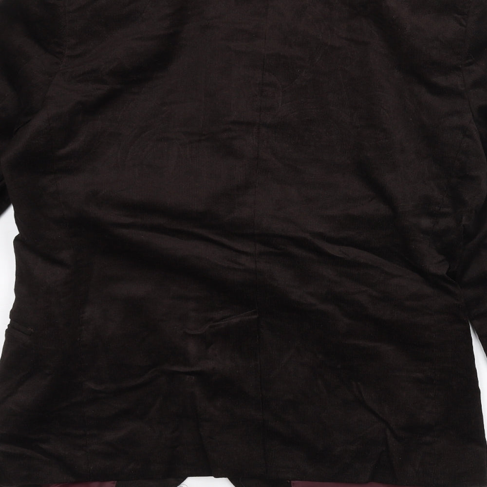 Mens UK Size 36 H&M Regular Brown Suit Jacket