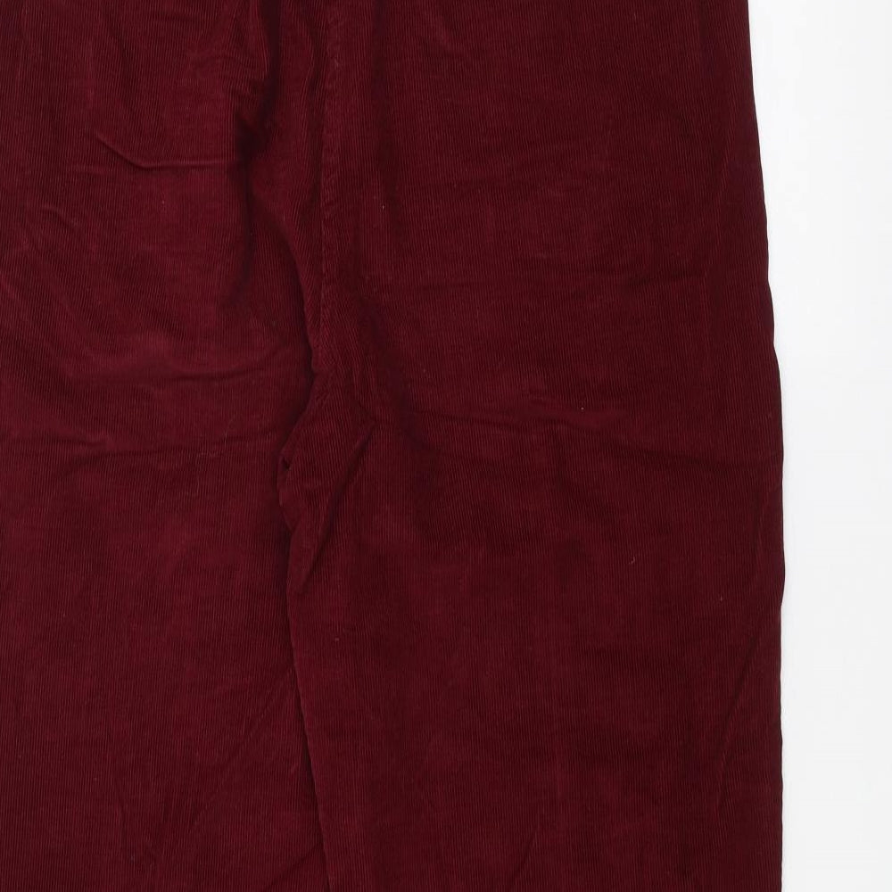 ISLE Womens Red   Straight Jeans Size 12 L24 in