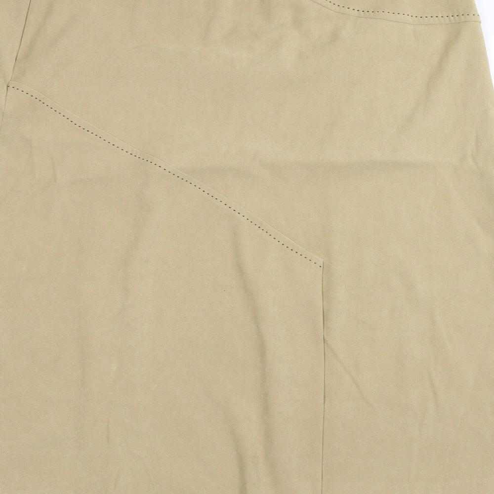 George Womens Brown A-Line Skirt Size 16