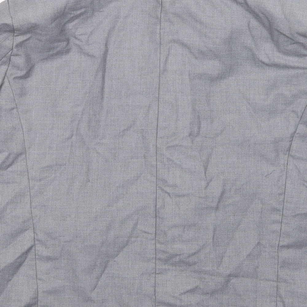 Mens UK Size M Preworn Regular Grey Suit Jacket
