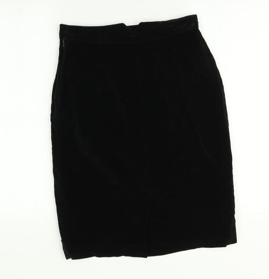 George Womens Black   Straight & Pencil Skirt Size S