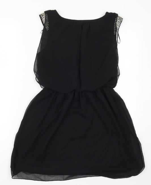 Select Womens Black Mini Size 8