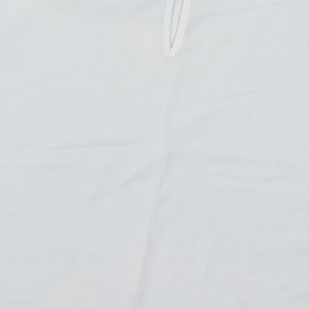 Primark Womens Blue Basic Blouse Size 6 - Light Blue