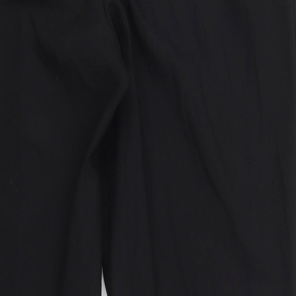 George Womens Black Trousers Size 14 L28 in