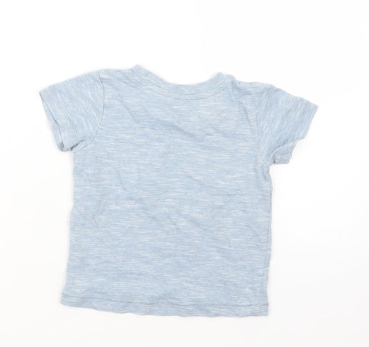 Matalan Boys Blue Basic T-Shirt Size 12-18 Months