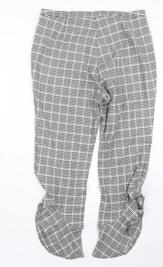Womens UK Size 16 ASOS Regular Fit Black Trousers