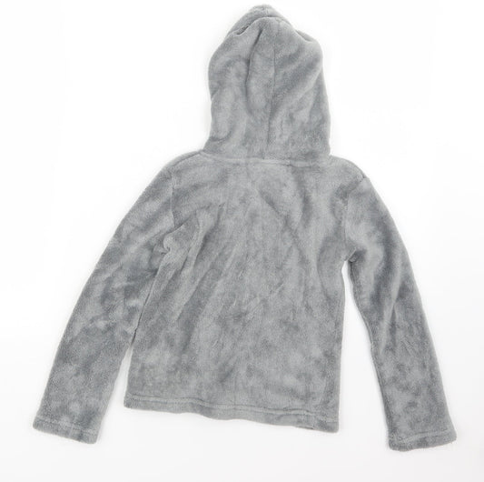 SA Girls Grey Pullover Hoodie Size 7-8 Years