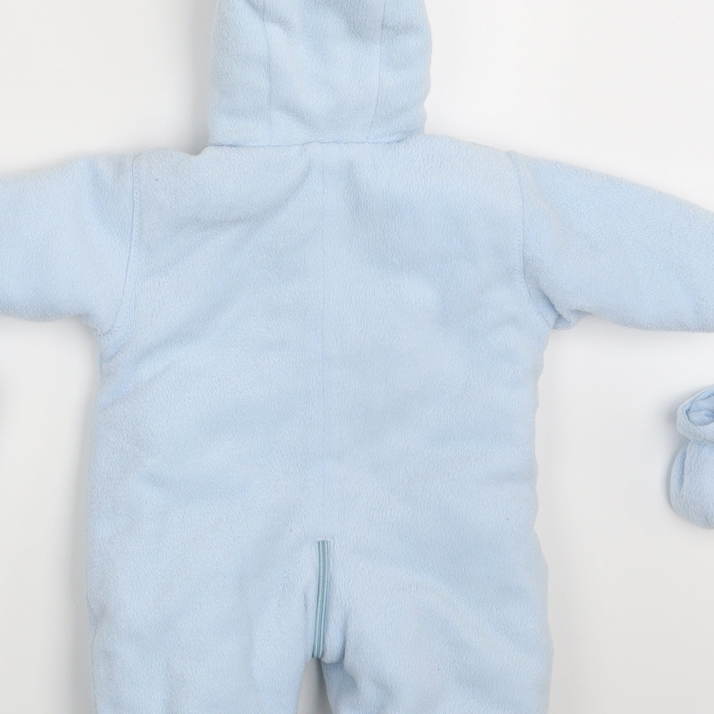 Sproggs Boys Blue Babygrow One-Piece Size 3-6 Months