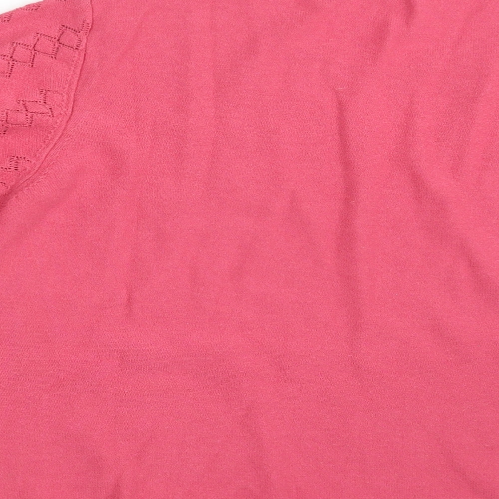Womens UK Size M Cotswold Pink Pullover Jumper