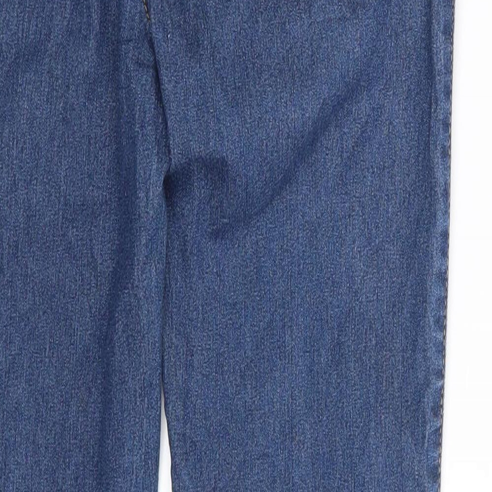 Womens UK Size 10 In Extenso Slim Fit Skinny Blue Jeans