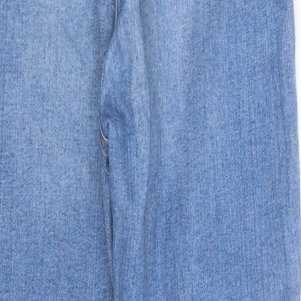 Denim Co. Womens Blue Denim Skinny Jeans Size 10 L26 in
