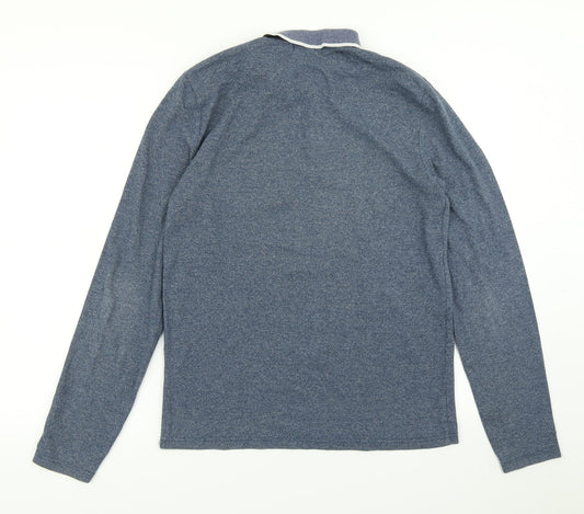 Topman Mens Blue Polo Size M